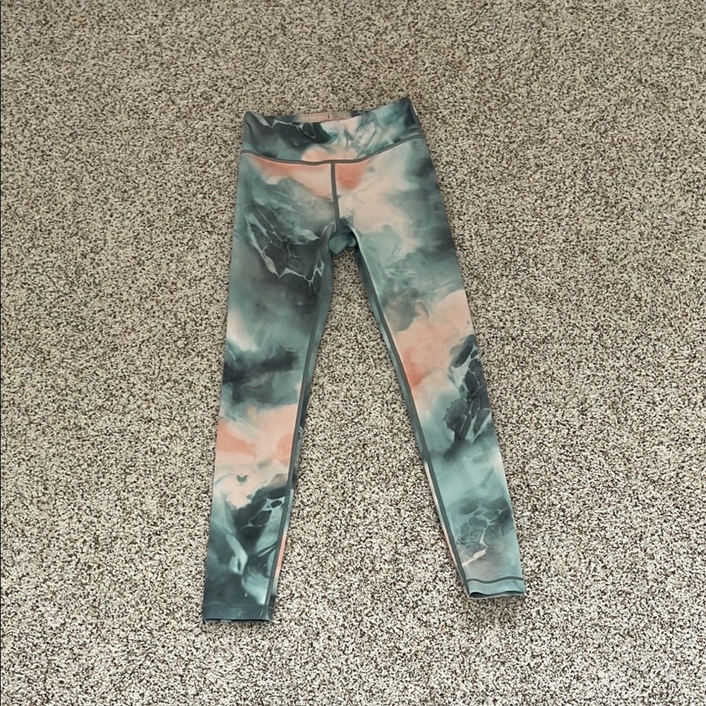 Athleta Marble Print Leggings